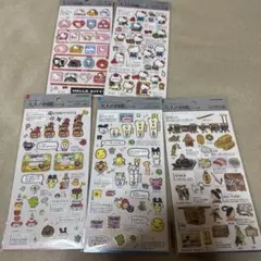 大人の図鑑シール 5枚