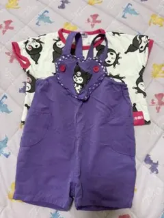 KUROMI クロミ オーバーオール Tシャツ セットのサムネイル