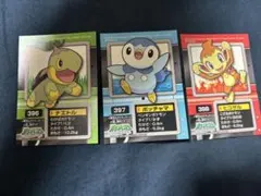 ポケモンシール ナエトル ポッチャマ ヒコザルのサムネイル