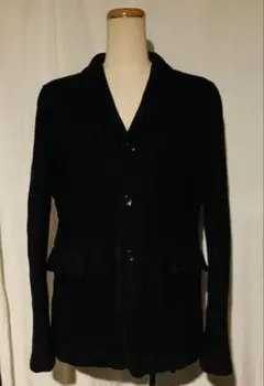 美品ブラックコムデギャルソン　キルティングジャケット