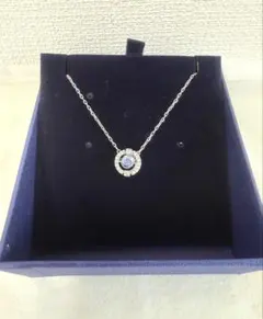 【人気カラー・美品✨️】ダンシングストーン スワロフスキー ネックレス 正規品