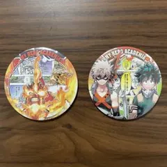 ヒロアカ展　コレクション缶バッジBIG 最強コンビVer. 2個セット