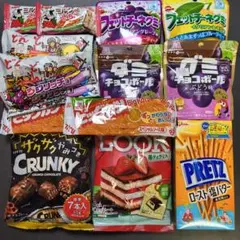 4/27迄 お菓子まとめ売り15点 おまけ…どんどん焼き2点(賞味期限5/13