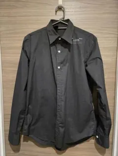 N.HOOLYWOOD エヌハリウッド スタンプシャツ ブラック サイズ36