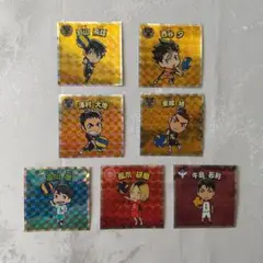 ハイキュー!!　ウエハースチョコ　シール 7枚セット