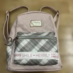 ミニリュック　キッズ　ピンク