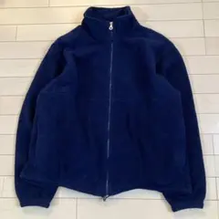 2.10ランズエンド フリースジャケット ネイビー M38-40
