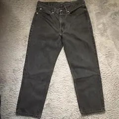 Levi's 550 ブラックデニム W34 L30