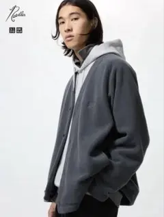 UNIQLO needles フリースオーバーサイズカーディガン Ｌサイズ