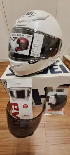 SHOEI Z-7 フルフェイスヘルメット ホワイト　Size Lのサムネイル