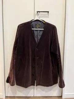 needles ブラウン コーデュロイ ノーカラージャケット needles ブラウン コーデュロイ ノーカラージャケット ニードルズ 2024