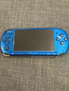 ひろ様専用PSP-3000 ブルー 本体のみ バッテリー無