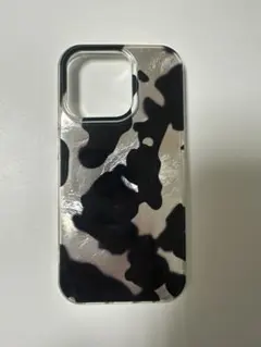 iPhone 14Proケース 牛柄