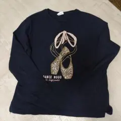 zara　140 長袖ロングTシャツ