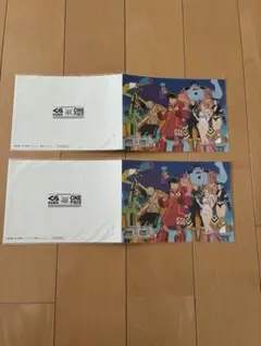 非売品くら寿司×ONE PIECE コラボ　ポストカード2点セット　ゾロ＆サンジ