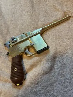 マルシン ルガーP08（smg規格） 2丁セット 専用木ケース付き