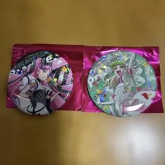 キュアズキューン　キュアキッス　ドリステ　缶バッジ