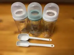 Pigeon 哺乳瓶 3本セット + スプーン2本