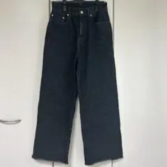 ❤︎SALE❤︎美品ユナイテッドアローズ　ストレートデニム フリンジ裾のサムネイル