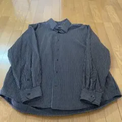 EXPRESS モダンフィット ストライプ長袖シャツのサムネイル