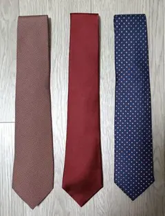 シップス他 メンズ ネクタイ 3本セット