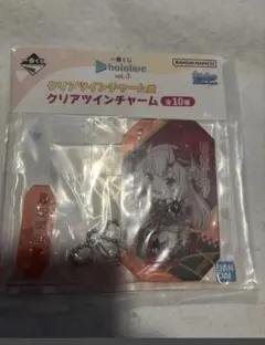 ホロライブ 一番くじ クリアツインチャーム hololive 百鬼あやめ