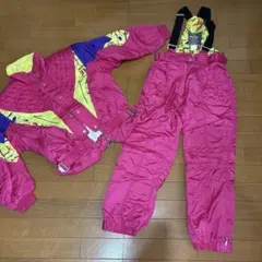 極美品/染み抜き済】COLMAR コルマー スキーウェア 上下セット M