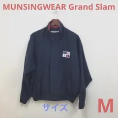 MUNSINGWEAR Grand Slamメンズゴルフウェア長袖ジャケット紺Mのサムネイル