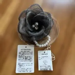 ブローチ　コサージュ　花　アクセサリー　フラワー　フェイクパール