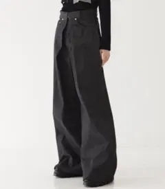 JOHN LAWRENCE SULLIVAN リジットデニムワイドパンツ Mのサムネイル