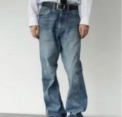 NVRFRGT O別注 3D TWISTED WIDE LEG JEANS - メルカリ
