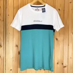 上級者は色で遊ぶ♩色切り替えデザイン/半袖Tシャツ【XS】ホリスター