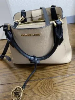 MICHAEL KORS ショルダーバッグ ベージュ/ブラック