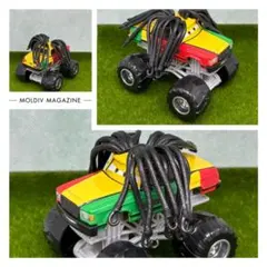 【新品】カーズモンスタートラックメーター RASTA CARIAN ミニカーのサムネイル