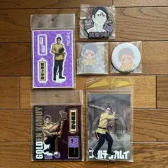 ゴールデンカムイ　金カム　鯉登音之進　アクスタ　セガ　缶バッジ　網走監獄決戦