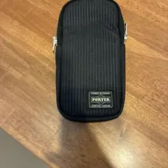 PORTER 吉田カバン ペンケース 筆箱 ブラック ストライプ - メルカリ