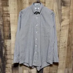 417 by Van Heusen ボタンダウン 長袖シャツ ストライプシャツ