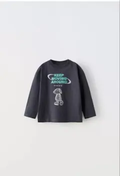 ZARA KEEP MOVING AROUND Tシャツ 92センチ　双子服