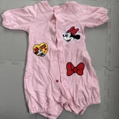 ミニーマウスロンパース ピンク 95cm以下