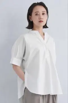greenlabelrelaxingドルマンスキッパーショート スリーブシャツ