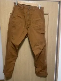ブラウン カーゴパンツ ベルト付き　変形パンツ　アバハウス　bexist