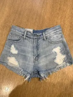 SLY JEANS ライトブルー デニムショートパンツ