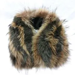 ​【極美品】ムーンバット Faviora リアルファー マフラー 振袖 結婚式