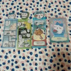 【ちいかわ】 ブックマーク&カードセット ハチワレ