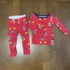 GAP ミッキーマウス ベビーパジャマ 18-24ヶ月　90サイズ 春服