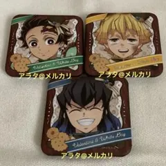 鬼滅の刃 竈門炭治郎 我妻善逸 嘴平伊之助 ギフト缶バッジ 3点セット