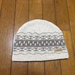 mont-bell フェアアイル柄ニット帽 S/M