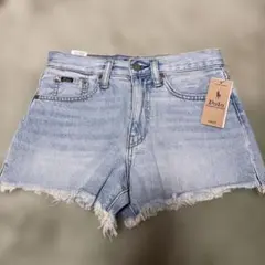 新品 Polo Ralph Lauren デニム ショートパンツ 24インチ