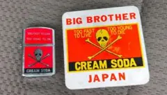 クリームソーダ CREAM SODA オイルライター＆シガレットケースセット 