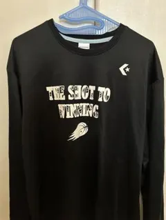 バスケットボール 長袖Tシャツ 黒